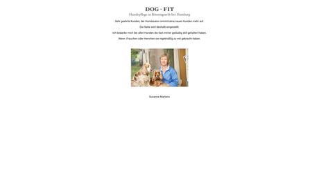 DOG - FIT Hundepflege in Bönningstedt Susanne Martens
